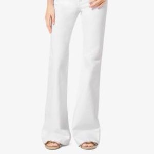 Michael Kors Flare Leg Bootcut Jeans. White. Size 8.